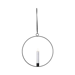 Eglo 411485 - LED Vianočná dekorácia FLAMME RING 1xLED/0, 06W/1xAA čierna vyobraziť
