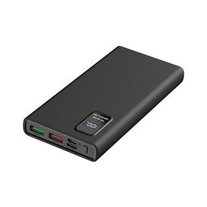 Powerbanka s LED displejom Power Delivery 10000 mAh 3, 7V čierna vyobraziť