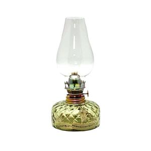 Floriánova huť Petrolejová lampa JOSEFÍNA 22 cm lesná zelená vyobraziť