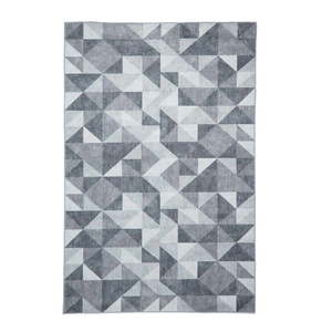 Sivý prateľný koberec 152x230 cm Coral Grey – Think Rugs vyobraziť