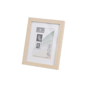 Stojací/na stenu rámček v prírodnej farbe 17, 5x22, 5 cm Sencillo – Casa Selección vyobraziť