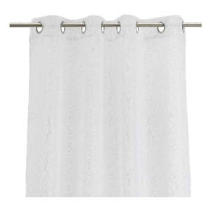 Biela/v striebornej farbe záclona 140x260 cm Pucka – Casa Selección vyobraziť