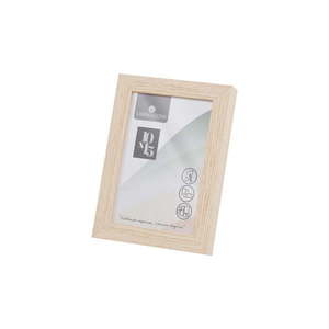 Stojací/na stenu rámček v prírodnej farbe 12, 5x17, 5 cm Sencillo – Casa Selección vyobraziť