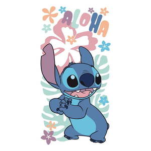 Bavlnená detská osuška 70x140 cm Lilo and Stitch "Hawaiian Harmony" – Jerry Fabrics vyobraziť