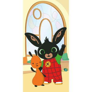 Bavlnená detská osuška 70x140 cm Bing "Hoppity" – Jerry Fabrics vyobraziť