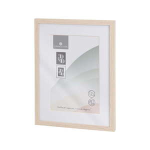 Rámček na stenu v prírodnej farbe 32x42 cm Sencillo – Casa Selección vyobraziť