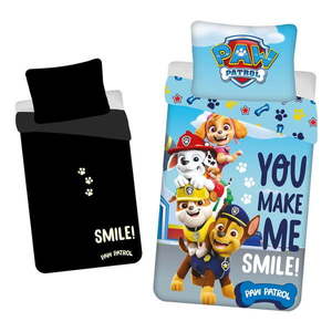 Bavlnené detské obliečky so svietiacim efektom na jednolôžko 140x200 cm Paw Patrol – Jerry Fabrics vyobraziť