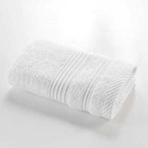 Biely froté bavlnený uterák 30x50 cm Tendresse – douceur d'intérieur vyobraziť