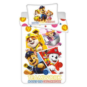 Bavlnená detská obliečka do postieľky 100x135 cm Paw Patrol – Jerry Fabrics vyobraziť