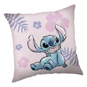 Fleecový detský vankúšik 40x40 cm Lilo a Stitch "Pink" – Jerry Fabrics vyobraziť