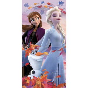 Bavlnená detská osuška 70x140 cm Frozen "Nature Spell" – Jerry Fabrics vyobraziť
