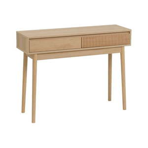 Konzolový stolík v prírodnej farbe 30x100 cm Iona – Casa Selección vyobraziť