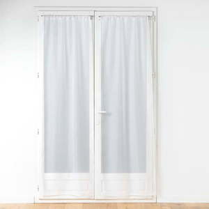 Biele záclony v súprave 2 ks z mikrosaténu 70x200 cm Voiline – douceur d'intérieur vyobraziť