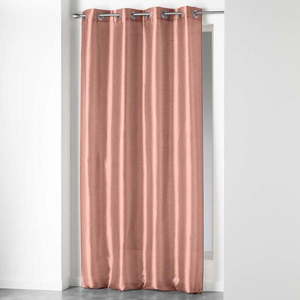 Ružový záves z mikrosaténu 140x240 cm Shana – douceur d'intérieur vyobraziť