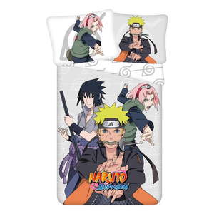 Bavlnená detská obliečka na jednolôžko 140x200 cm Naruto – Jerry Fabrics vyobraziť