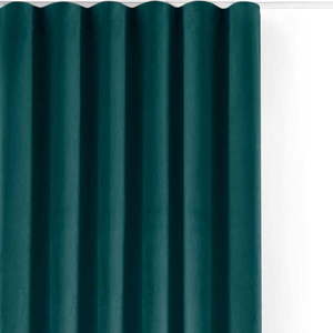 Zamatový dimout záves v petrolejovej farbe 265x175 cm Velto – Filumi vyobraziť