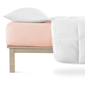 Svetloružová napínacia plachta jersey 90x200 cm Boxspring – Andrea Simone vyobraziť