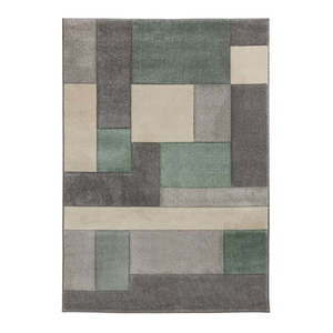 Zeleno-sivý koberec Flair Rugs Cosmos, 120 x 170 cm vyobraziť