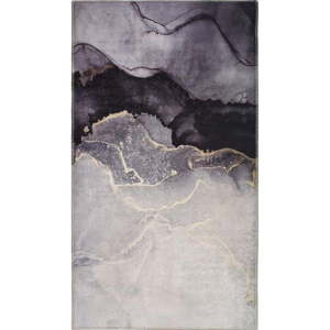 Sivý prateľný koberec 180x120 cm - Vitaus vyobraziť