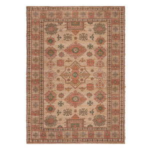 Ručne tkaný koberec s prímesou juty v ružovej a terakotovej farbe 120x170 cm Lana Jute – Flair Rugs vyobraziť