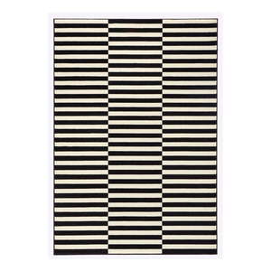 Čierno-biely koberec Hanse Home Gloria Panel, 160 x 230 cm vyobraziť