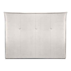 Krémovobiele čelo postele 180x120 cm Monica – Milo Casa vyobraziť