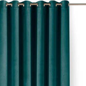 Zamatový dimout záves v petrolejovej farbe 140x175 cm Velto – Filumi vyobraziť