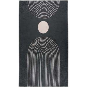 Antracitovosivý umývateľný behúň 80x200 cm – Vitaus vyobraziť