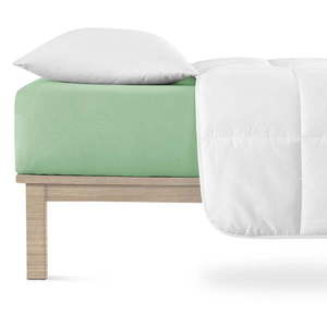 Zelená napínacia plachta jersey 160x200 cm Boxspring – Andrea Simone vyobraziť