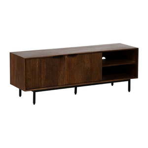 Hnedý TV stolík z mangového dreva 140x50x40 cm Sagara – Ixia vyobraziť