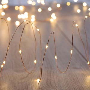 Transparentná LED svetelná reťaz DecoKing Lights, 240 svetielok, dĺžka 1, 5 m vyobraziť