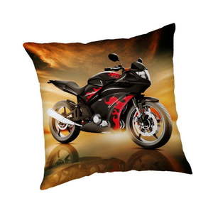 Detský vankúšik 40x40 cm Motorbike "Red" – Jerry Fabrics vyobraziť