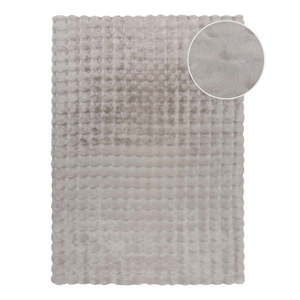 Svetlosivá syntetická kožušina 160x230 cm Waffle Faux Fur – Flair Rugs vyobraziť