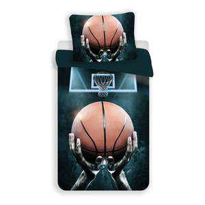 Bavlnená detská obliečka na jednolôžko 140x200 cm Basketball – Jerry Fabrics vyobraziť