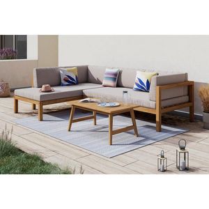 Ambia Garden TERASOVÁ SEDACIA SÚPRAVA drevo, textil vyobraziť