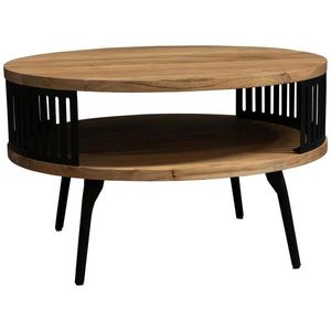 Carryhome KONFERENČNÝ STOLÍK, prírodná farba, drevo, kov, 75/75/44 cm vyobraziť