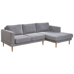 Carryhome ROHOVÁ SEDACIA SÚPRAVA, textil, svetlosivá vyobraziť
