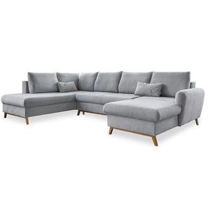MID.YOU SEDACIA SÚPRAVA, textil, svetlosivá vyobraziť