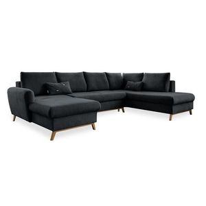 MID.YOU SEDACIA SÚPRAVA, textil, tmavosivá vyobraziť