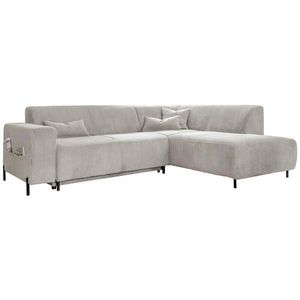 MID.YOU ROHOVÁ SEDACIA SÚPRAVA, textil, béžová vyobraziť
