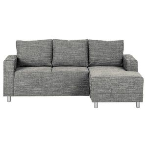 MID.YOU ROHOVÁ SEDACIA SÚPRAVA, textil, sivá vyobraziť