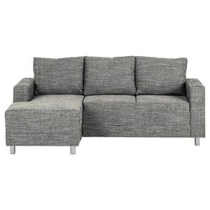 MID.YOU ROHOVÁ SEDACIA SÚPRAVA, textil, sivá vyobraziť