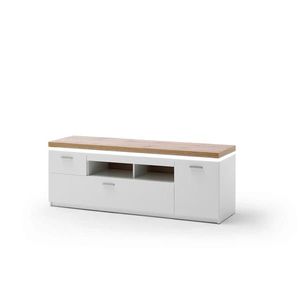 Novel TV DIEL, biela, farba duba, 156/57/44 cm vyobraziť