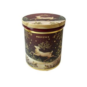 Provence VIANOČNÁ SVIEČKA V SKLE S VIEČKOM 8X10CM 240G ČERVENÁ vyobraziť