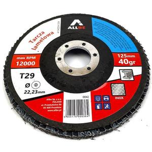 Lamelový brúsny kotúč na kov 125 mm P40 vyobraziť