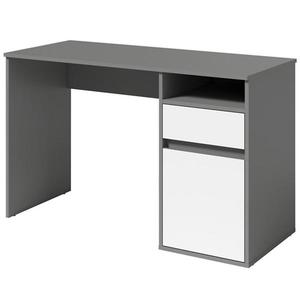 Písací stôl Billa 1d1sz 60 Nfsc B Grafit/Biela vyobraziť