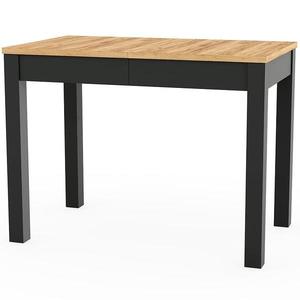Skladací stôl Orion 03 100/160x60cm dub craft/čierna vyobraziť