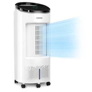 Klarstein IceWind Plus, 4 v 1 ochladzovač vzduchu, ventilátor, zvlhčovač vzduchu, čistička vzduchu, ionizátor, 65 W, 330 m³/h, 7 l, 4 rýchlosti, oscilácia, časovač, diaľkový ovládač, mobilný vyobraziť