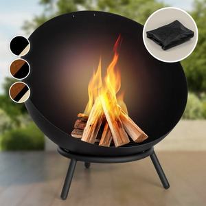 Blumfeldt Fireball, ohnisko, oceľ, sklopné, do záhrady alebo na terasu, Ø 60 cm vyobraziť