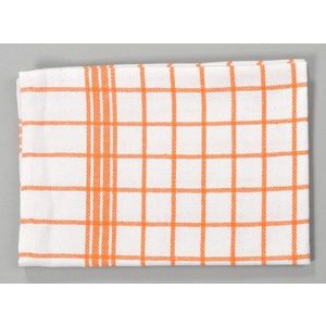 Dobrý Textil Bavlnená kuchynská utierka MONA - Oranžová vyobraziť